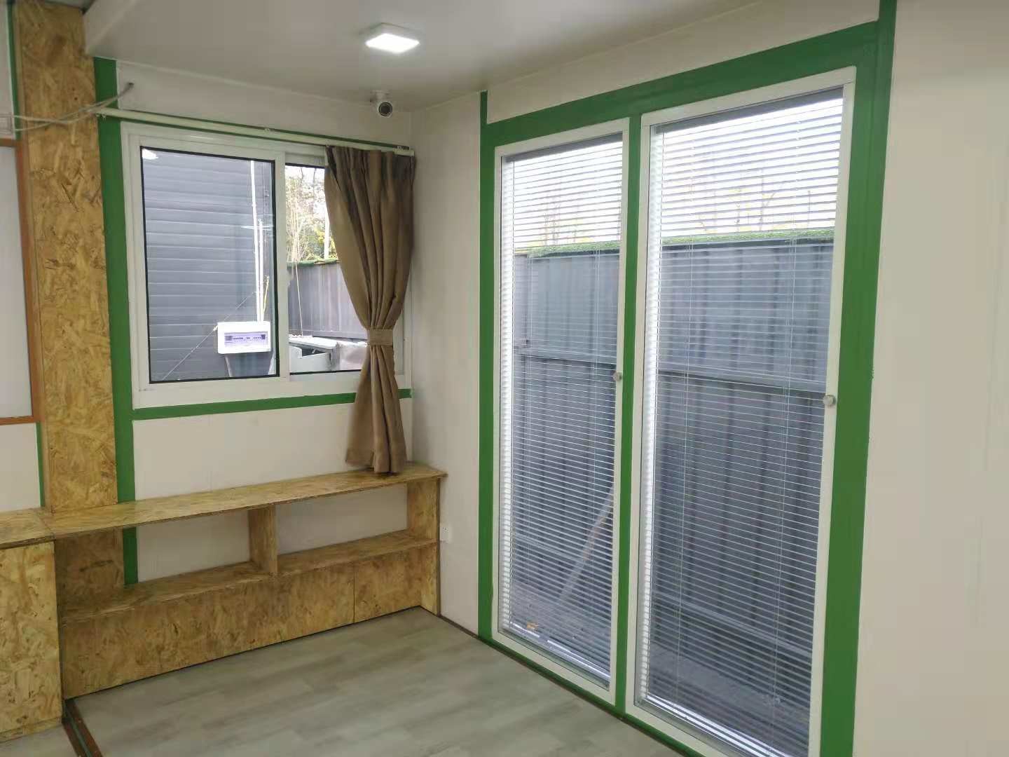 40ft Prefab Double Expansion Container House Thermal Insulation