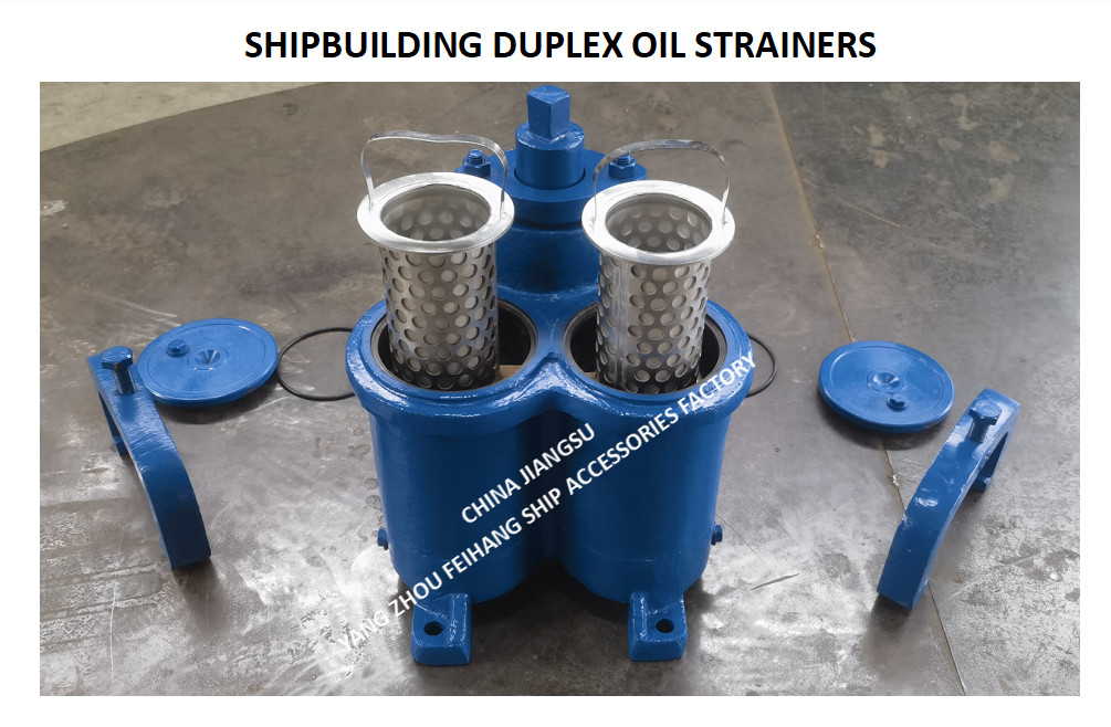 JIS 7202 / CBM1132 DUPLEX LUBE OIL FILTER STAINLESS STEEL