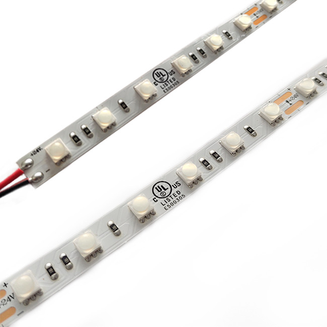 Lens Flexible Smd 5050 Rgb Led Strip 60LEDs/M DC 24V For Home Light