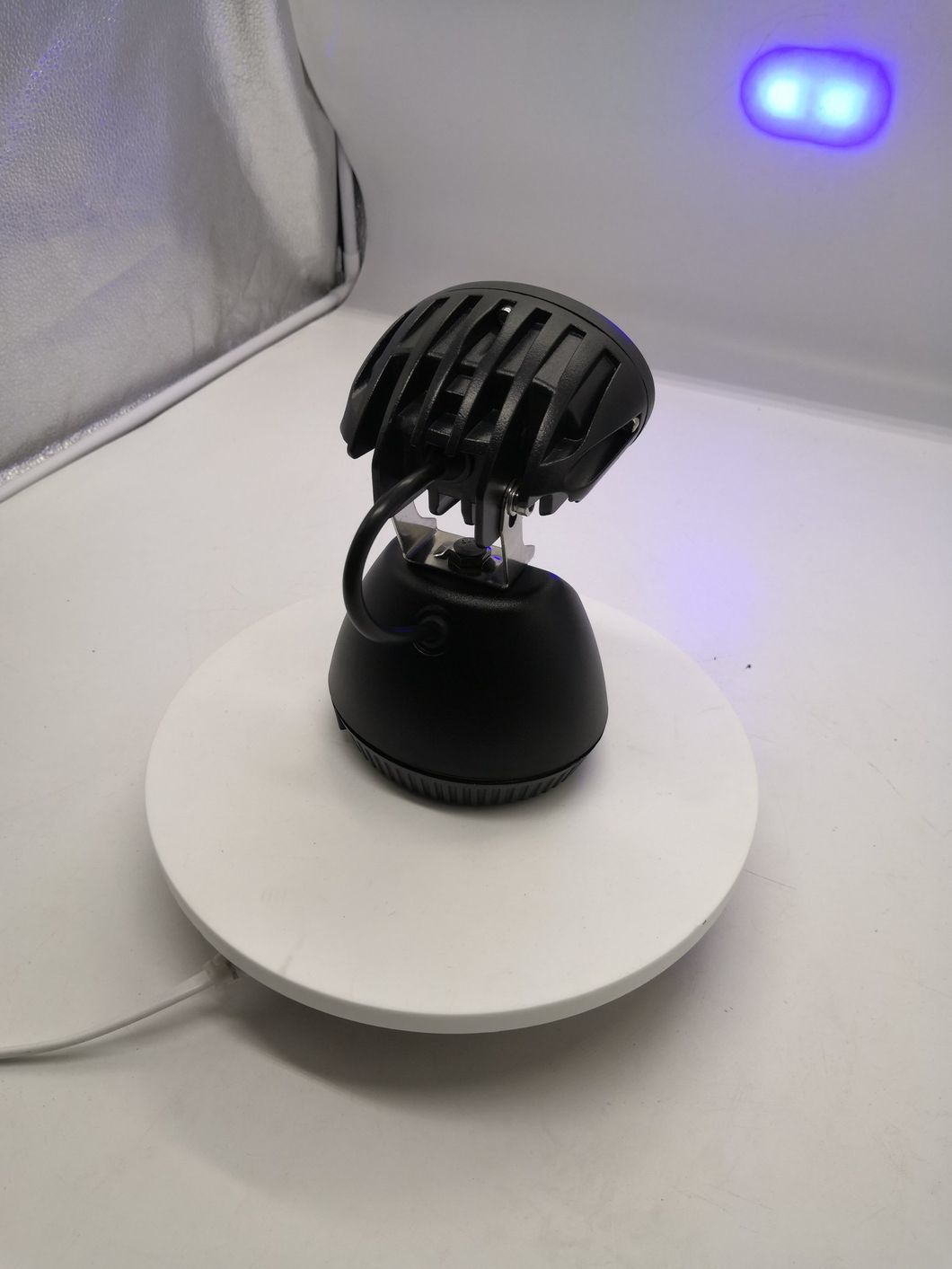 Rechargeable 10W LED Forklift Blue Spot Warning Light Factory