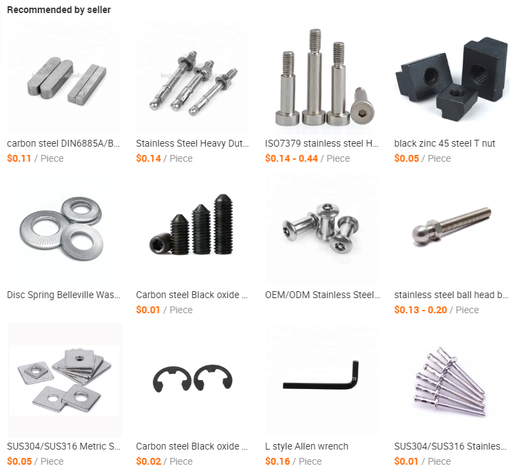 M16 M20 Grade 8.8 Hexagon Socket Bolt Black Galvanized Steel Shoulder Stripper Bolt