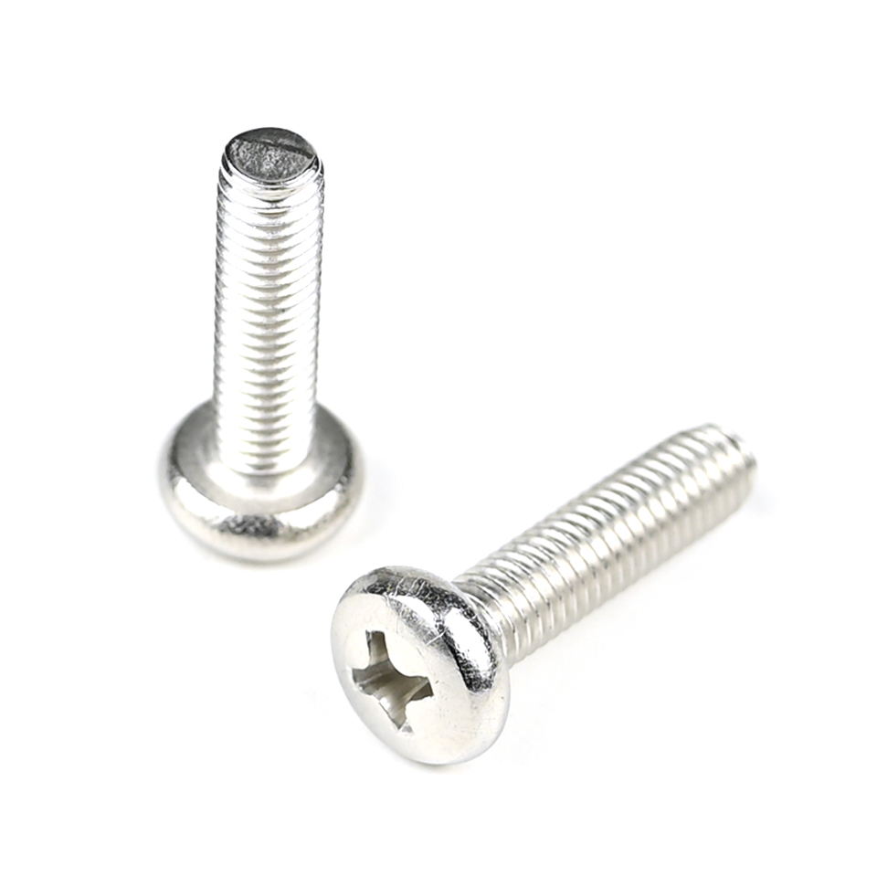 Easy Installation M5 X 20mm Pan Head DIN 7985 Phillips Pan Screws for Commodity Shelf