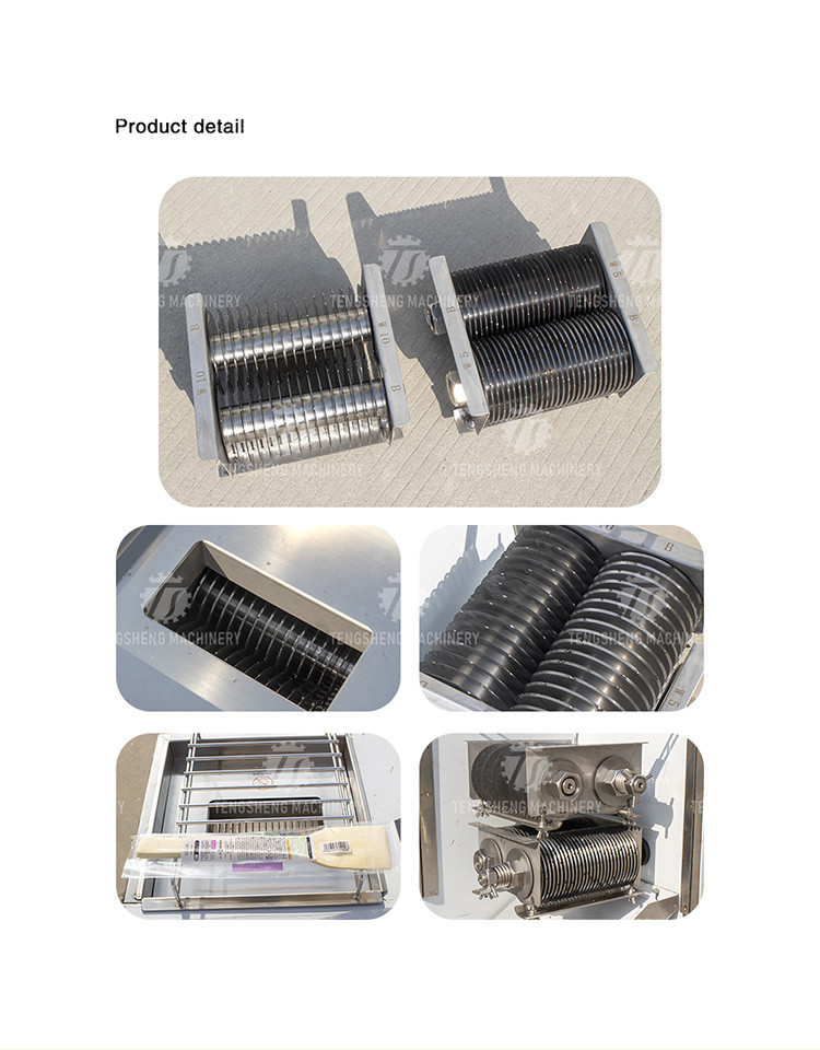 Commercial Beef Meat Slicer Meat Cube Cutting Machine