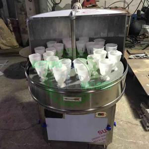 China Semi Automatic Bottle Wahser For Mineral Water Bottling Machine on sale