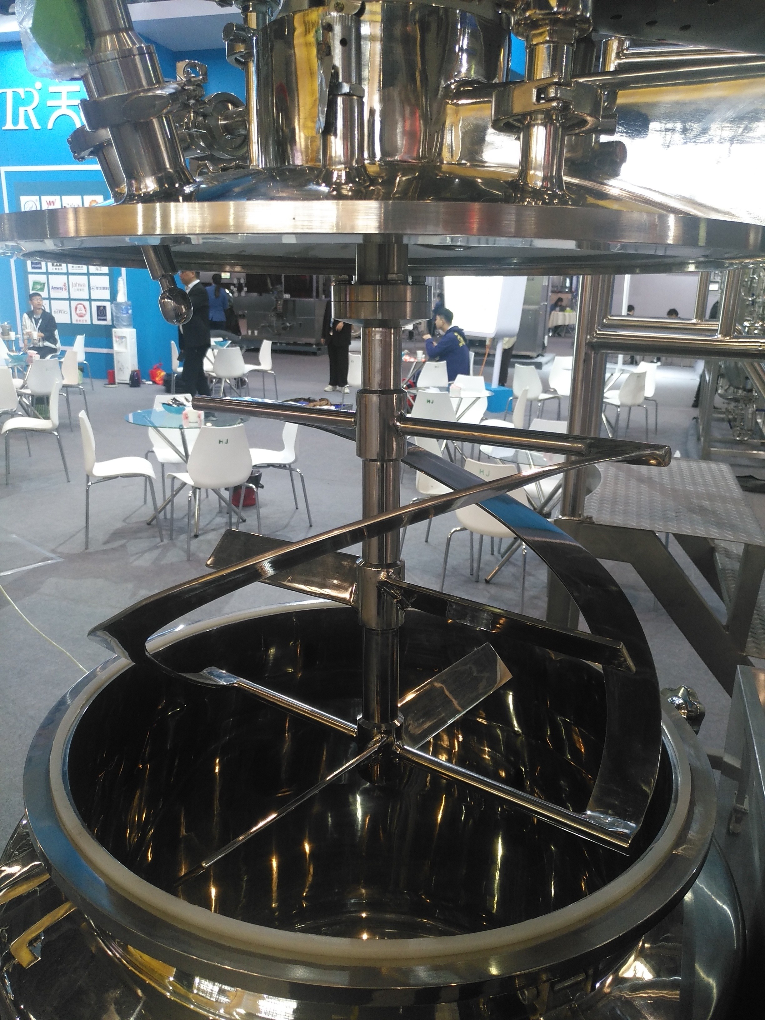 100L Vegan Gelatin Stainless Steel Tank With Stirring Function And Vacuum Pump