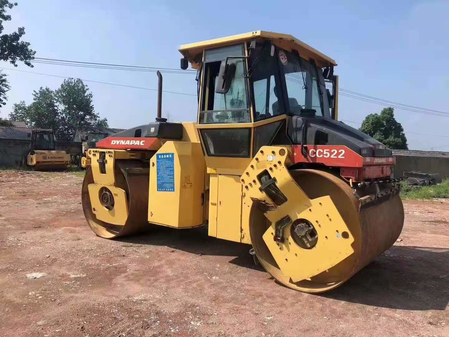 Single Drum Hydraulic System CA250D Used Dynapac Road Roller
