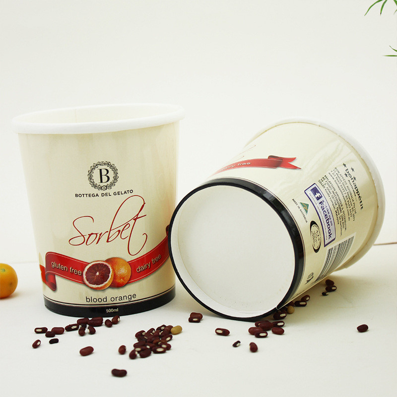 Party Small 3oz Ice Cream Paper Cup Paper Frozen Yogurt Cups