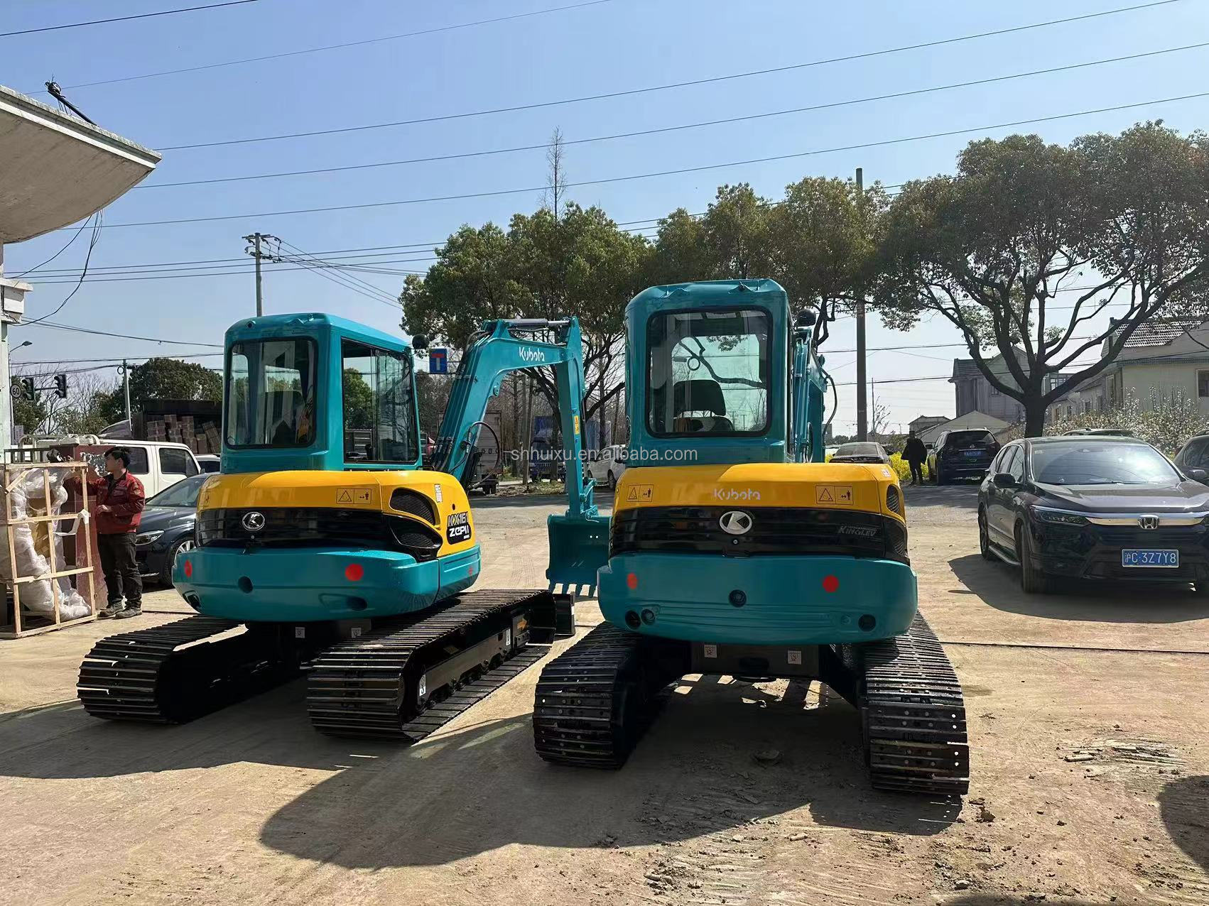 High-end Quality Second hand hydraulic crawler Excavator Kubota U-155 Used mini digger Kubota U-155 Japan origin