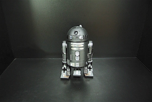 Black Robot Action Figures With Two Wheel Disney Logo Adult Collection​