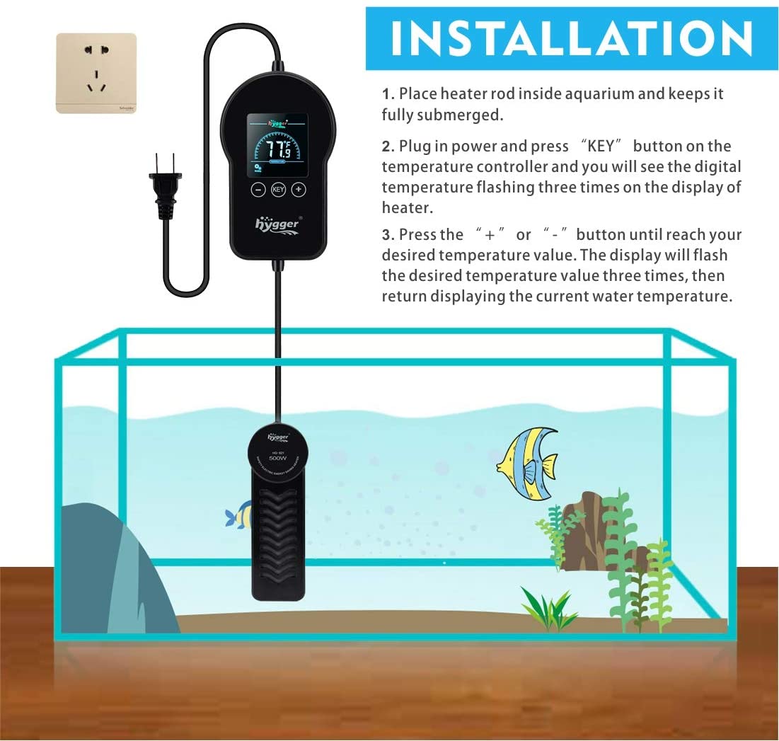 Smart PTC Aquarium Substrate Heater 500W