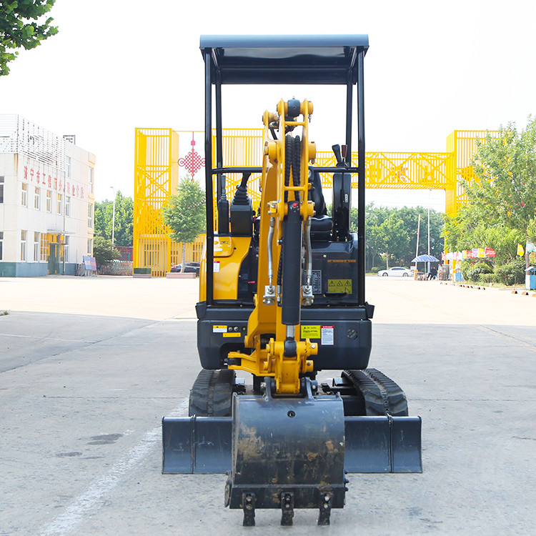 Boom Swing 2 Ton Customized Mini Excavators Changchai Engine Small Tracked Excavator