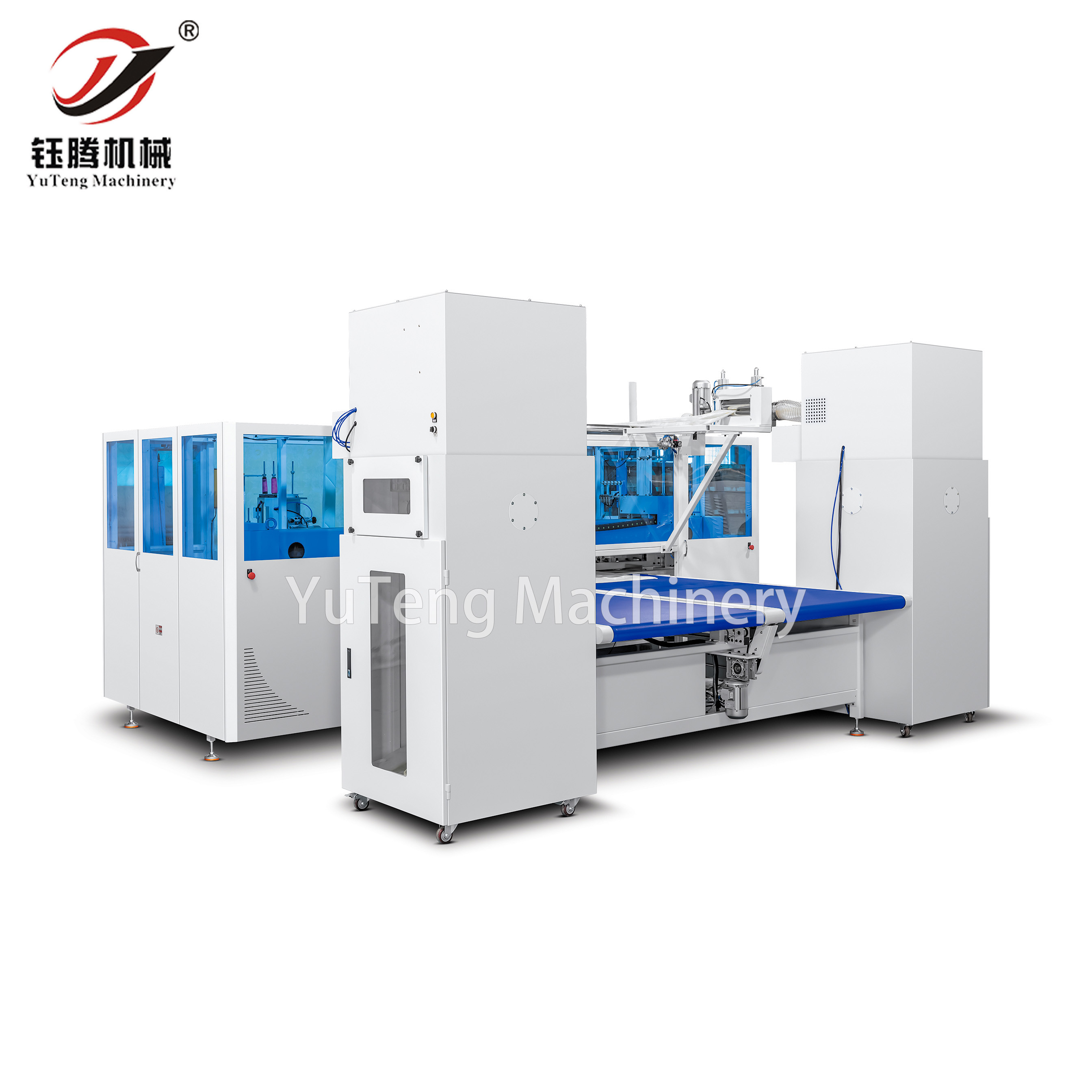 2.5KW Automatic Edge Collecting Machine For Collecting Scraps During Quilting Processing