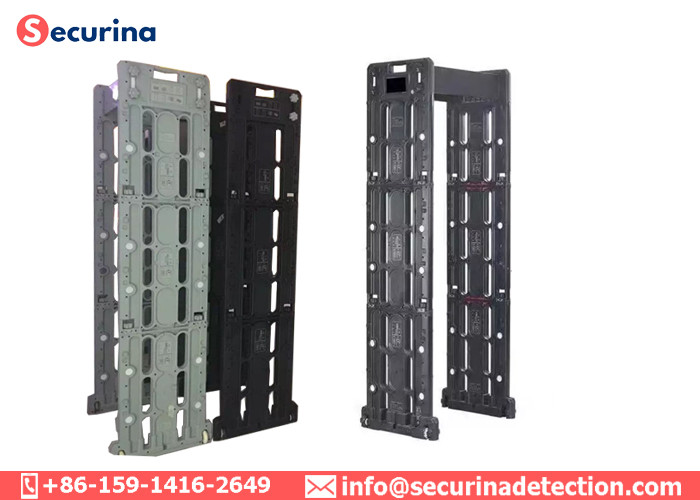 IP67 Waterproof Walk Through Metal Detector Security Gate Easy Self Assembly