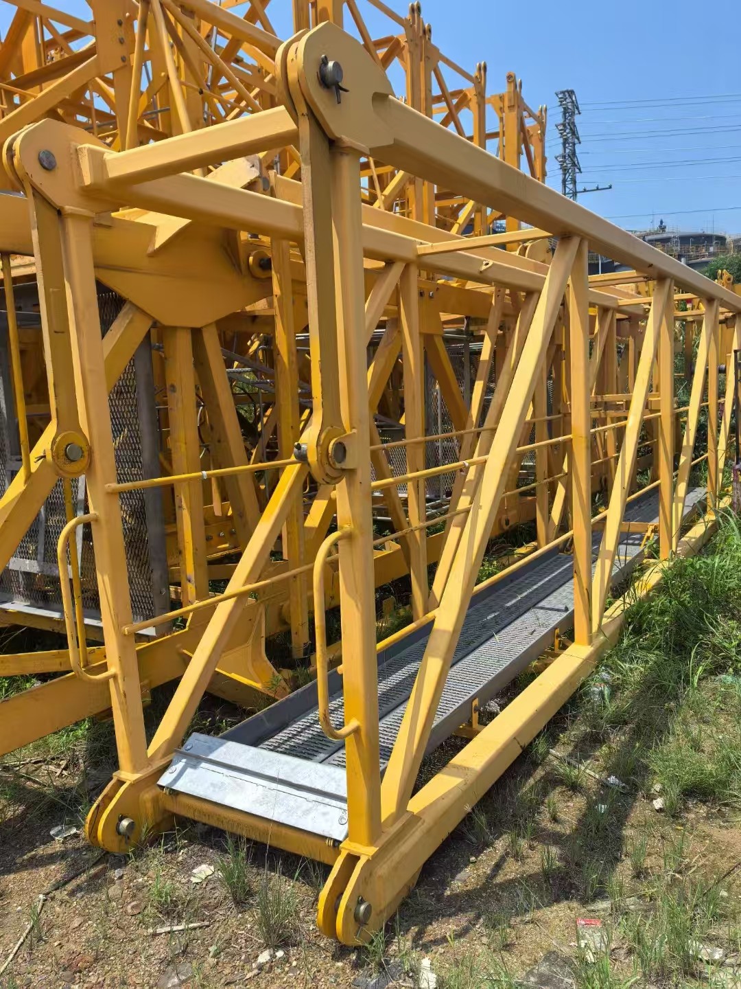 High-Performance Construction Tower Crane With 70m Arm Length And 10 Ton Lifting Capacity From Cpbrothers
