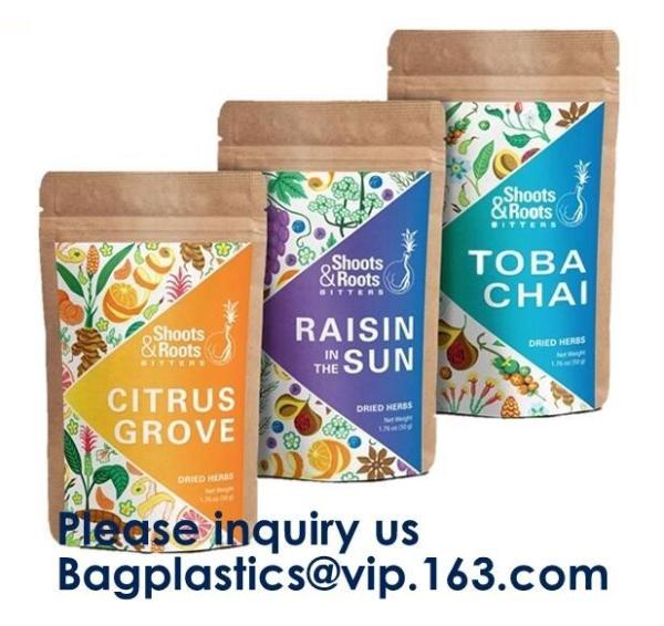 Flat Side Sealed Bags Food Packaging Bag candy packaging bags Snack Food