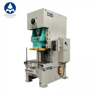 China JH21 C Frame Hydraulic Punching Press Machine 320mm 80T For Electrical Metal Box on sale