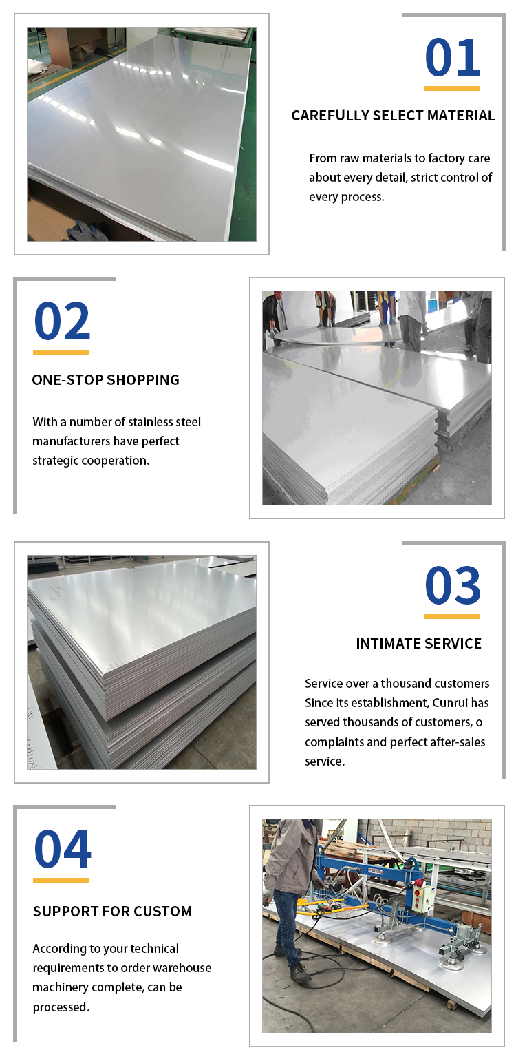 AISI 2mm 304 Stainless Steel Sheet Cold Rolled Stainless Steel Plate 304L