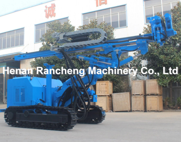 Anchor Engineering Drilling Rig 93KW 150m Depth Hydraulic Crawler Drill Machine