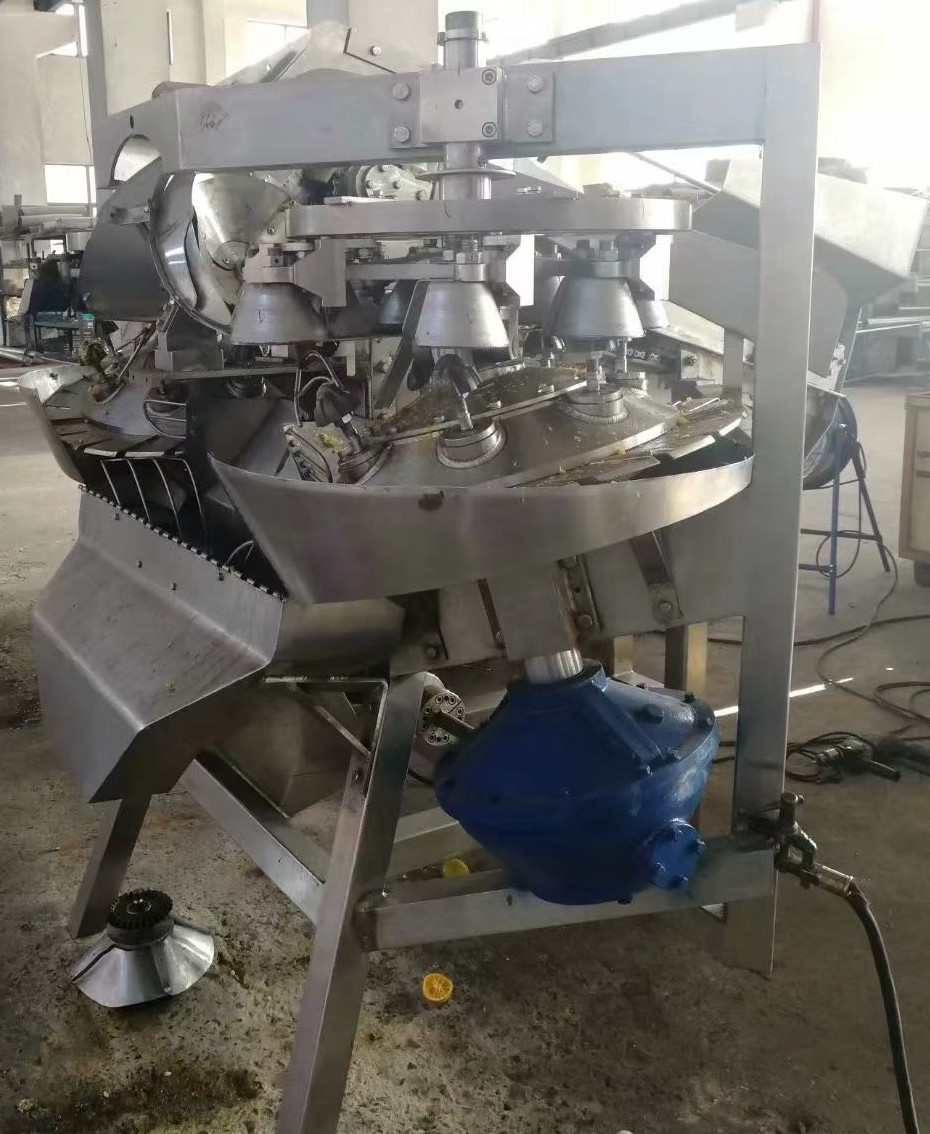 Roller Type Fruit Processing Equipment Automatic Industrial Orange Juicer Machine