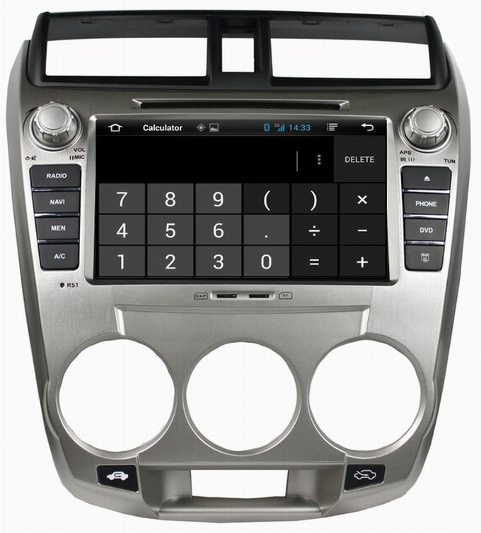 Ouchuangbo Auto Radio Stereo Multime DVD Player for Honda City 1.5L 2008-2012 GPS Navigation iPod USB RDS OCB-8059A