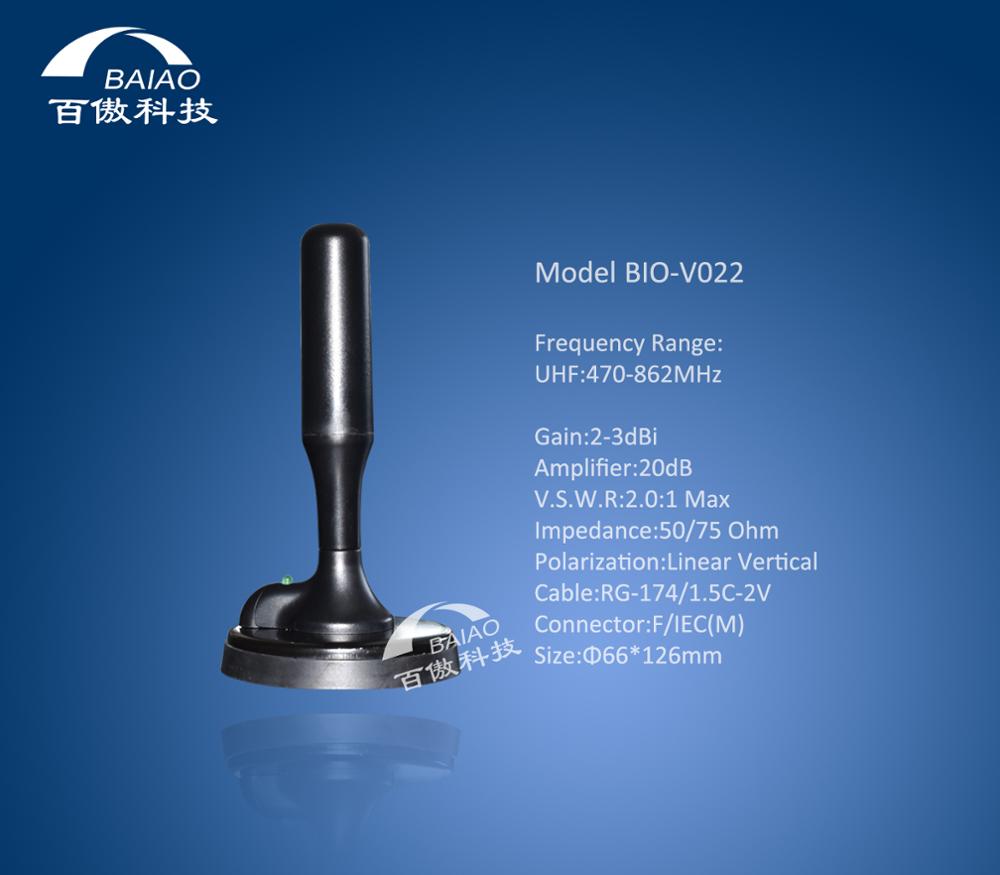 Magnetic 2-3dBi Freeview Digital TV Aerial