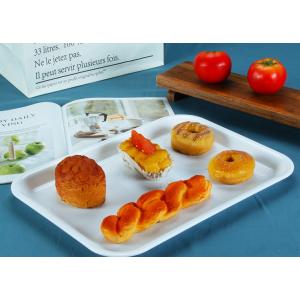 Buy cheap Large Rectangular 100% Melamine Food Serving Tray 15.5&quot; product