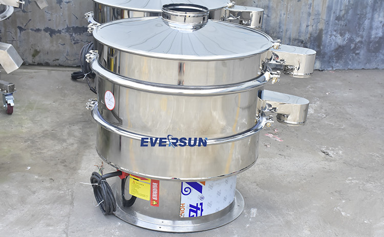 High Efficiency Sand Gravel Rotary Vibrating Screen Stone Screening Machine
