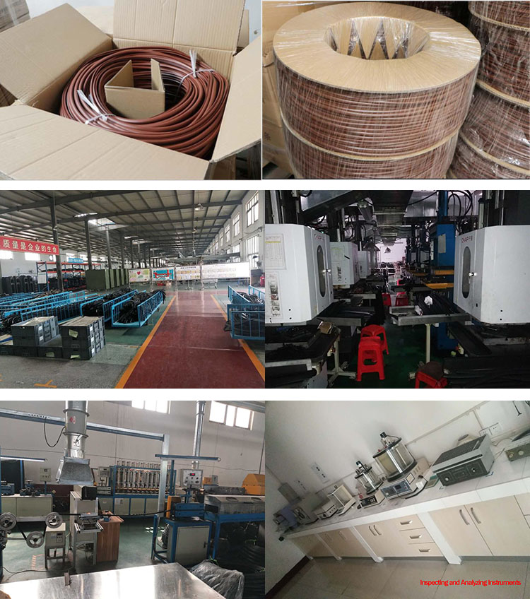 Extrusion Processing TPE Bulb Seals for Wooden Door Slot Groove Black or Other Rubber