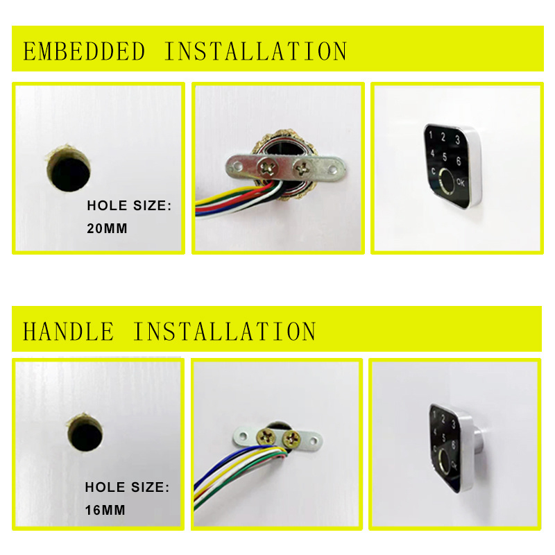 Grow K226+G16 DC10-30V Admin/User Password Fingerprint Control Board
