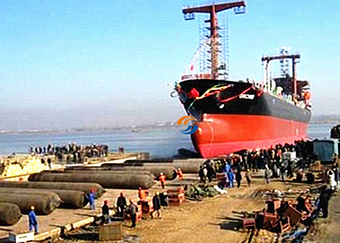 Heavy Lifting Dry Docking Marine Rubber Airbag 6 Layers
