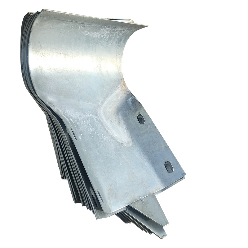Q235 Q345 Hot Dip Galvanized Guardrail R End Wings for Highway in Customized Colors