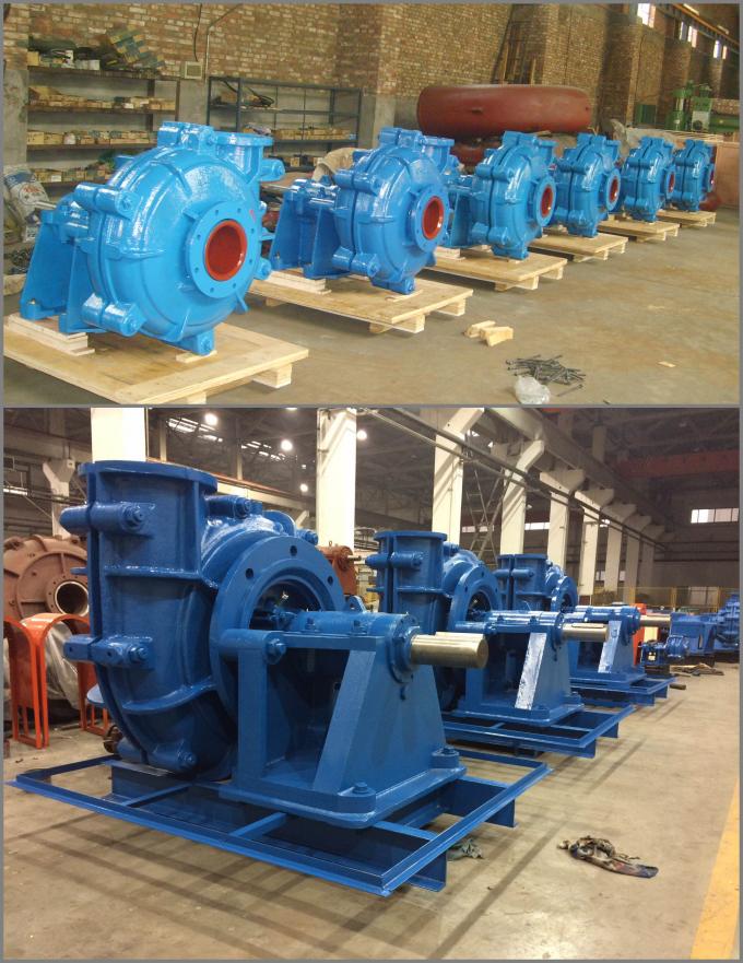 100ZJ Heavy Duty Centrifugal Slurry Pump Mining Slurry Pumping Equipment