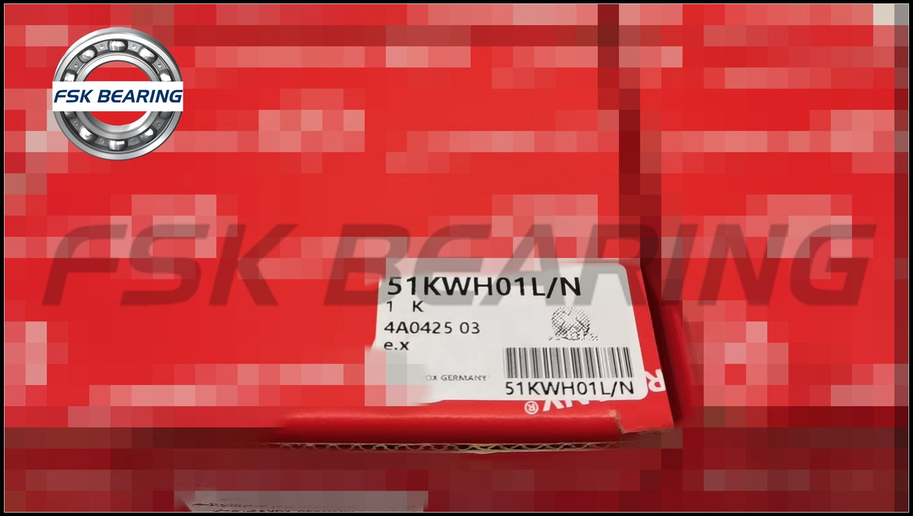 Gcr15 Chrome Steel 51KWH01L/N Wheel Hub Bearing Automotive Spare Parts China Manufacturer