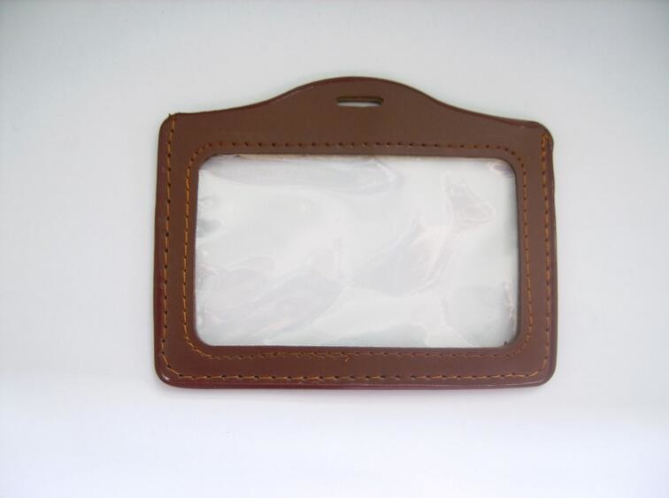ID Card PVC Badge Holder , Business Card Badge Holder For Officer / Trade Show