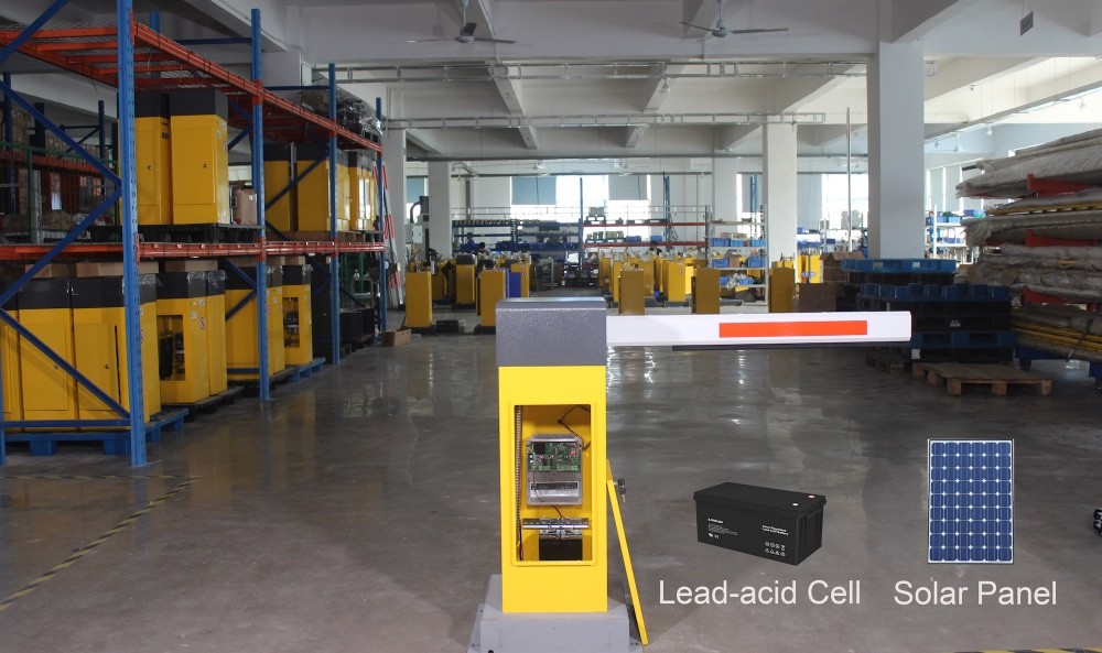 Servo Motor 3s Car Parking Barrier LED Road Barrier Gate