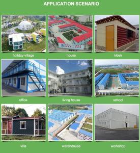 Buy cheap Durable Folding Container House Prefab Shipping Container Homes Fire Resistant product