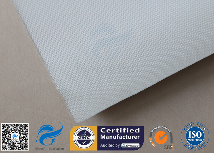 Silver Coated Fabric 430G 0.43MM Twill Aluminium Foil Fiberglass Pipe Insulation