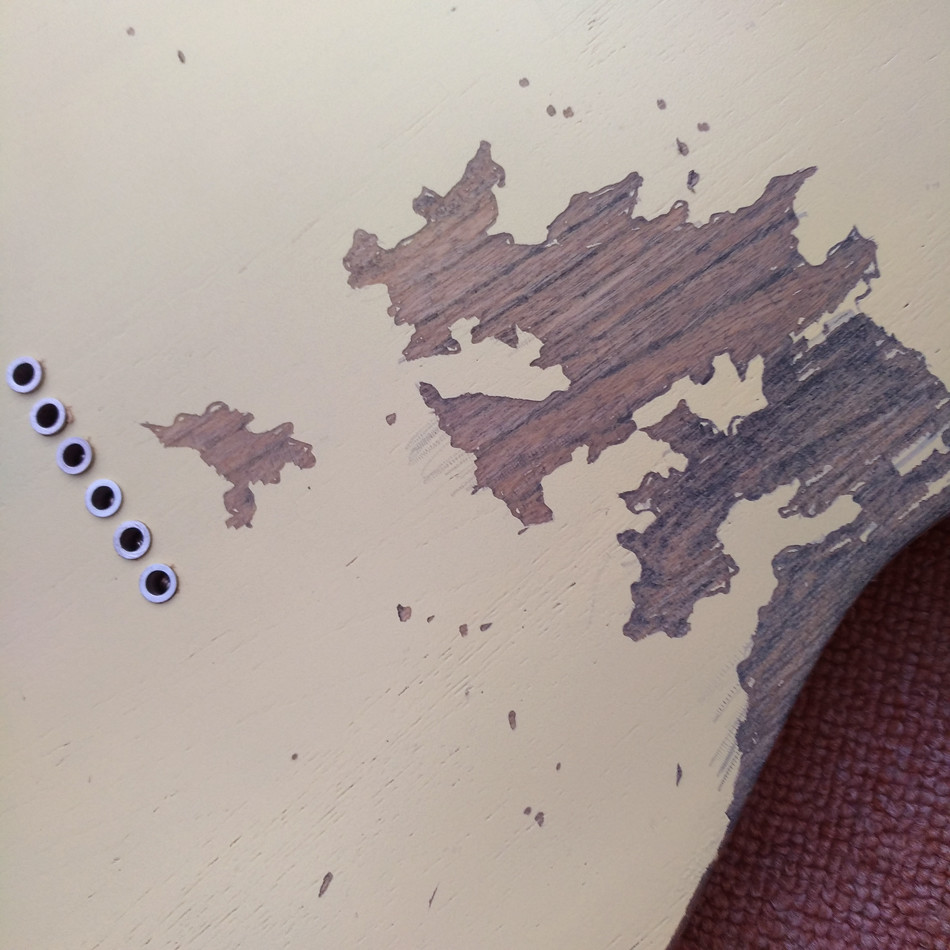 High quality relic remains TELE electric guitar, handmade TELE aged relic electric guitar