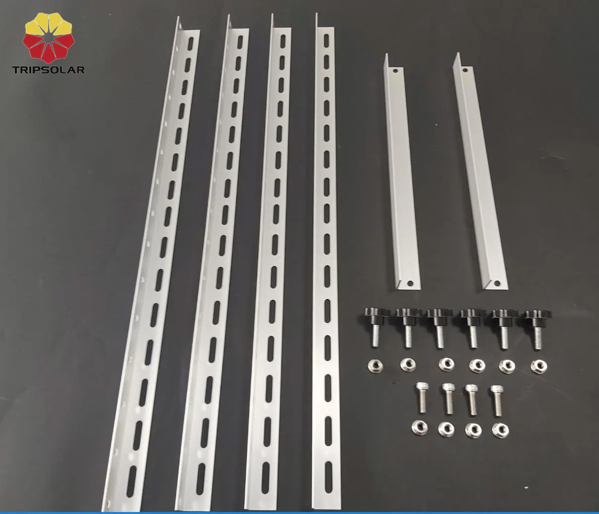 Long-lasting Adjustable Tilt Range Solar Brackets for Metal Roof 25 Years Life Span