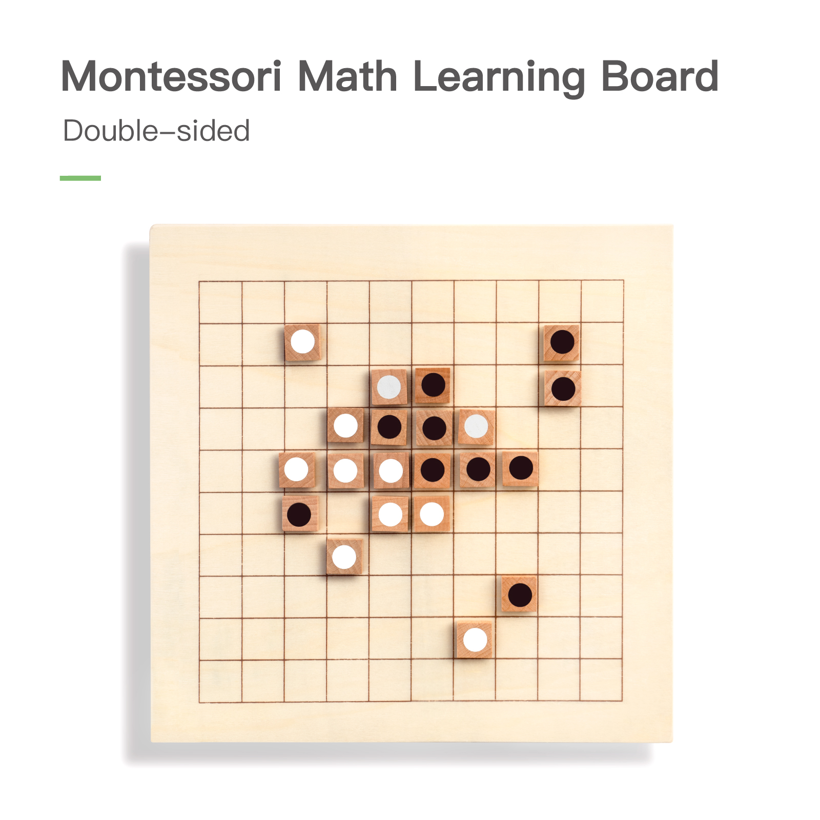 Montessori Educational Wooden Math Toy For Preschool Counting Number