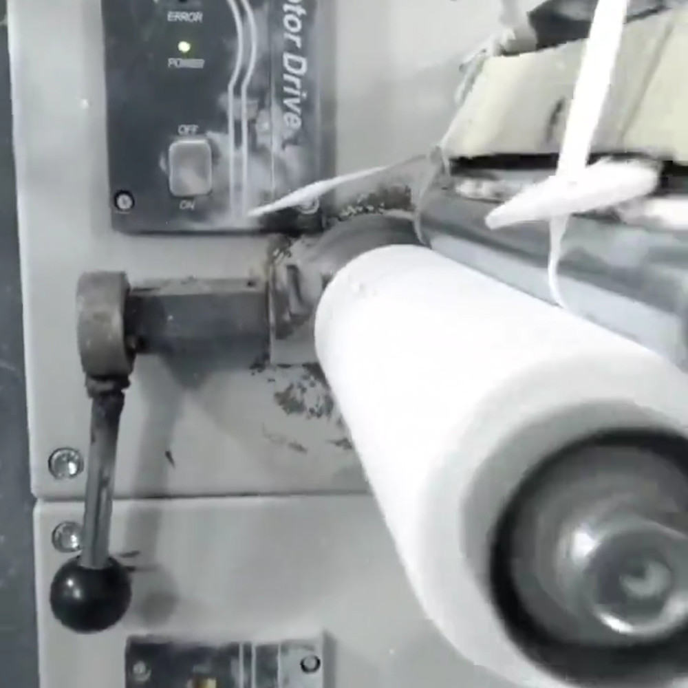 280m/Min Second Hand Stretch Film Extruder Bobbin Winding Machine For Yarn Extrusion Line