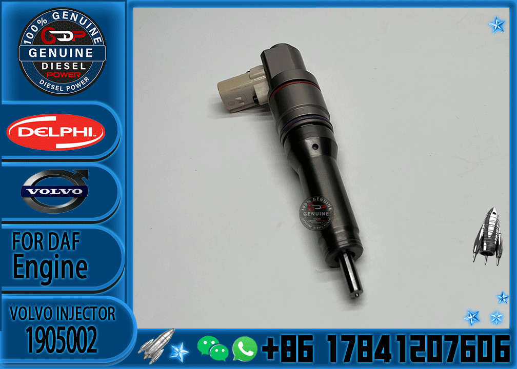 Common Rail Injector 1905002 BEBJ1A00001 BEBJ1A05001 BEBR3A01000 1897675 BEBR3A01100 1934321 BEBU2C00300 1934322 1914474