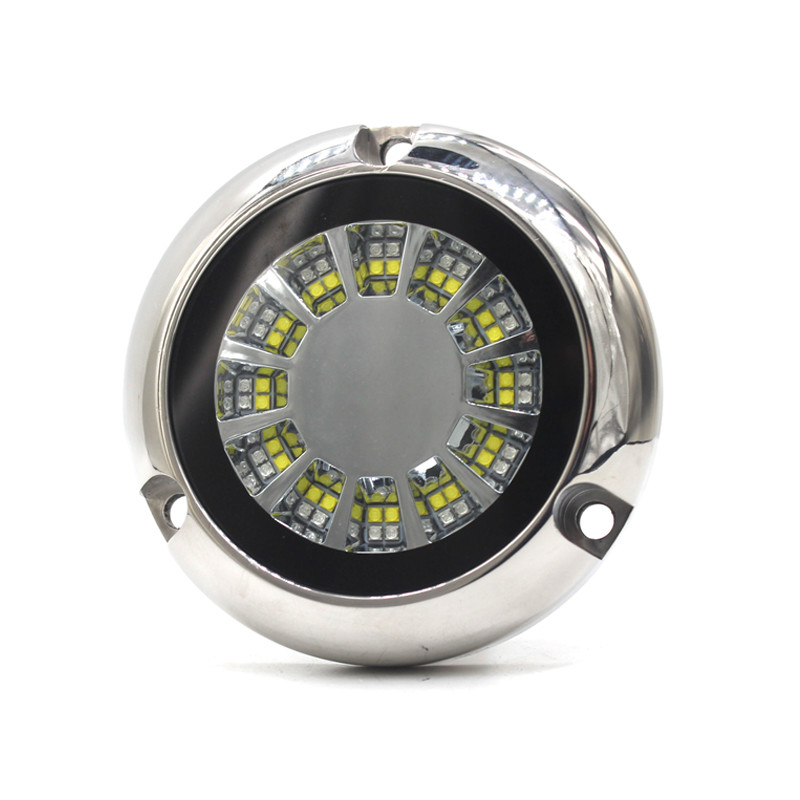 Strobe 316L 50W Dual Color Underwater Boat Lights