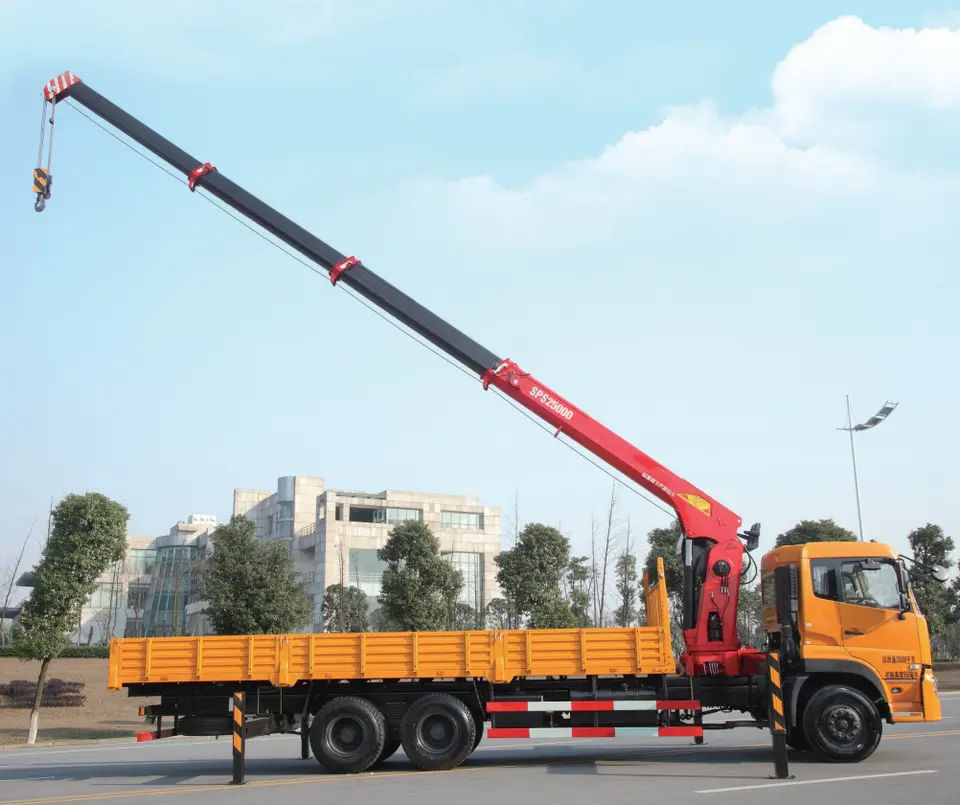 10 Ton 20 Ton Sany Boom Mounted Crane SPS25000 SPS5000 High Load Moment and Guarantee