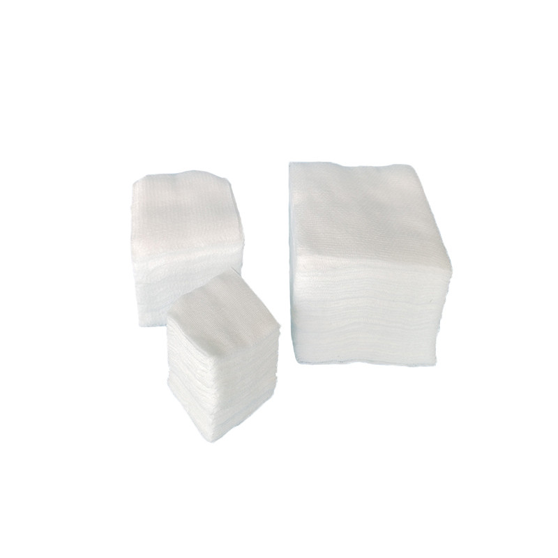 Accept OEM Absorbent Sterile Medical Wound Dressing Compress Gauze Swab Pad