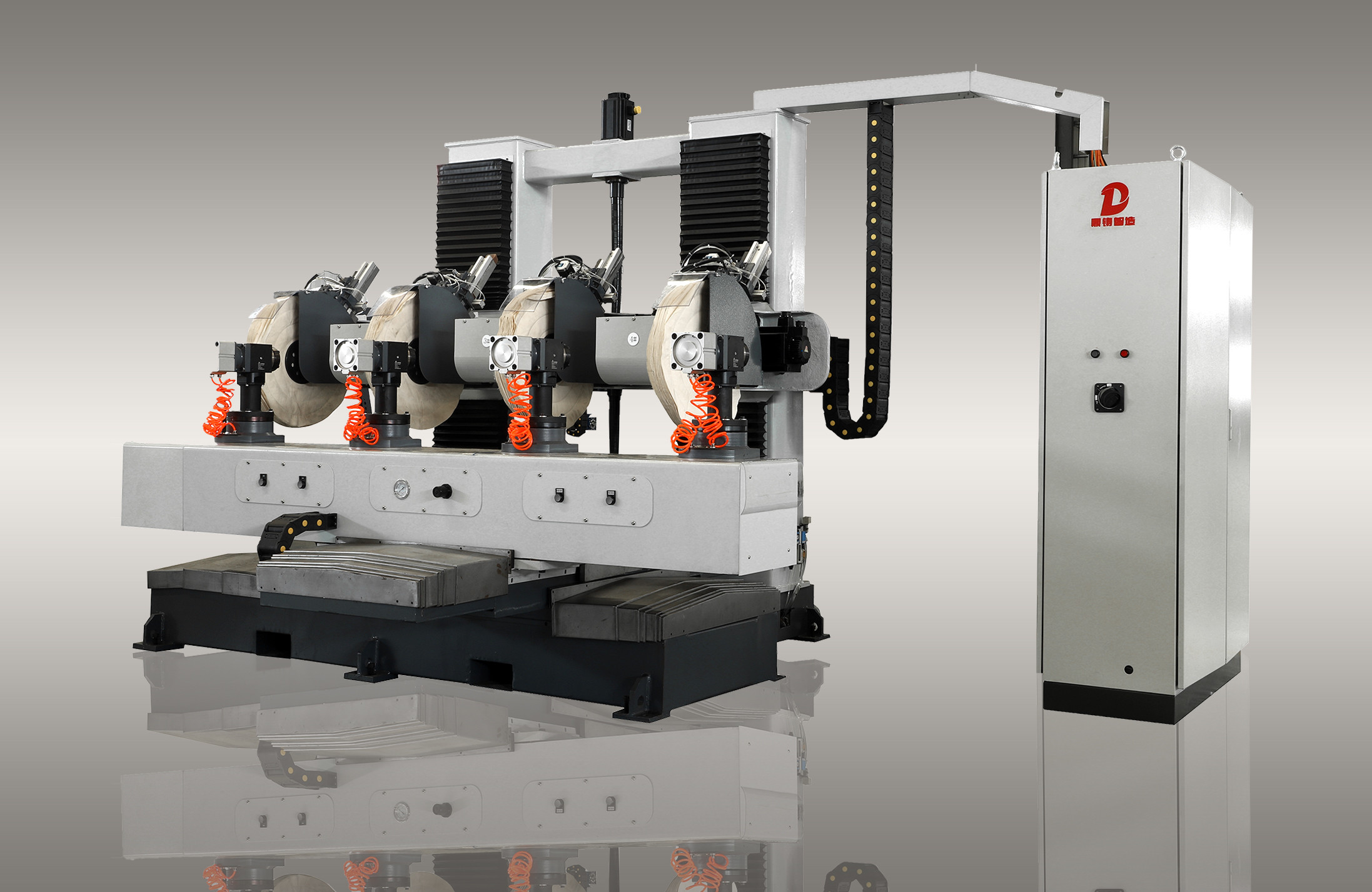 17KW Metal Polishing Machine PLC Control Drum Polish Machine For Aluminum