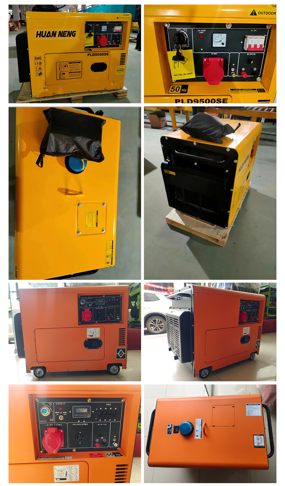 Portable Power 8kVA 7 Kva Diesel Generator Silent Diesel Generator For Home