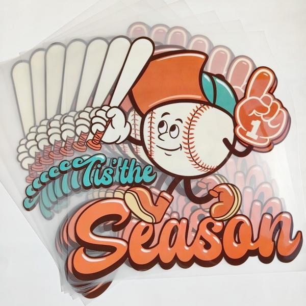 Washable Custom Heat Transfer Logo High Stretch DTF Transfer Printing Durable For Heat Transfer T Shirts