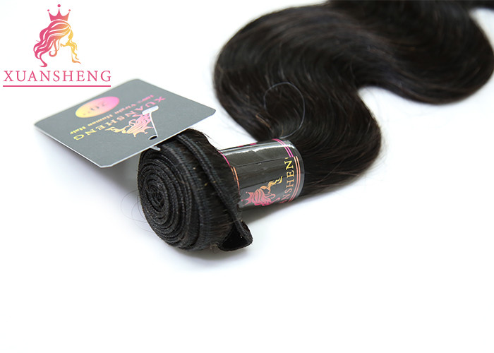 10A Grade Virgin Peruvian Human Hair No Shedding Body Wave Extensions