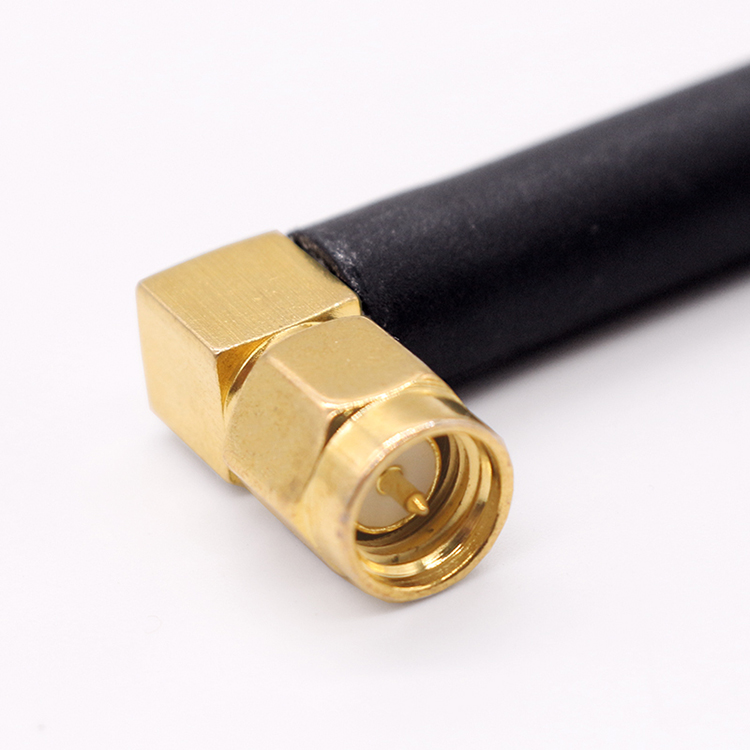 Vertical L Shape Long Range Omnidirectional Wifi Antenna 2.4G 2500MHz 2dBi